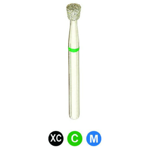 Diamond Burs, FG, Invertd Cone, Coarse, Green, 2.1 mm, 805-021C, 5/Pk, A8LLC