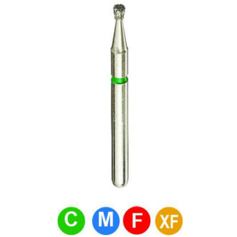 Diamond Burs, FG, Invertd Cone, Medium, Blue, 1.0 mm, 805-010M, 5/Pk, A6