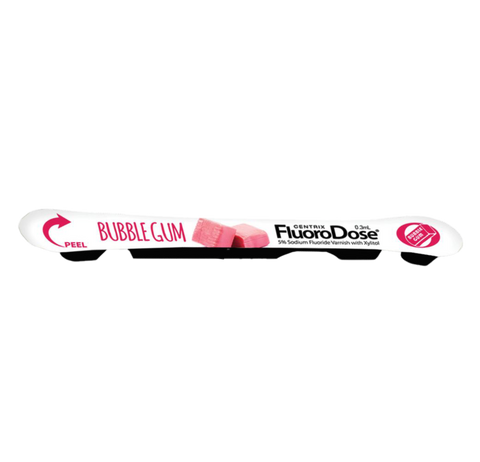 FluoroDose Fluoride Varnish, Bubblegum, 120/Pk