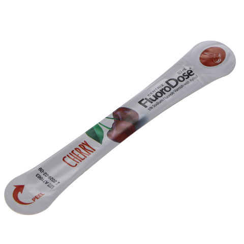 FluoroDose Fluoride Varnish, Cherry, 120/Pk (Exp 12/31/25)