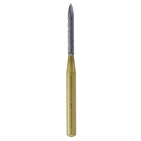 12-Blade Trimming & Finishing Carbide Burs, FG, Twist, H48L010, 5/Pk