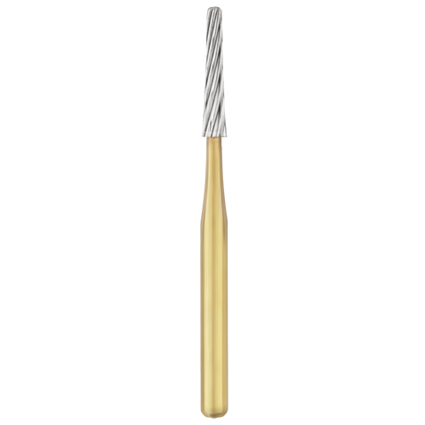 12-Blade Trimming & Finishing Carbide Burs, FG, Twist, # 7664-1, 5/Pk