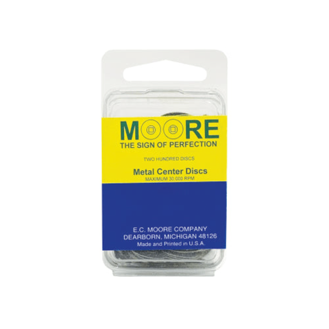 Paper Discs Brass Center 5/8" Sand Medium 200/Pk