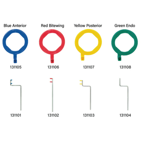 EZ Aim Autoclavable Anterior Positioning Arm, Blue, 1/pk, 131101