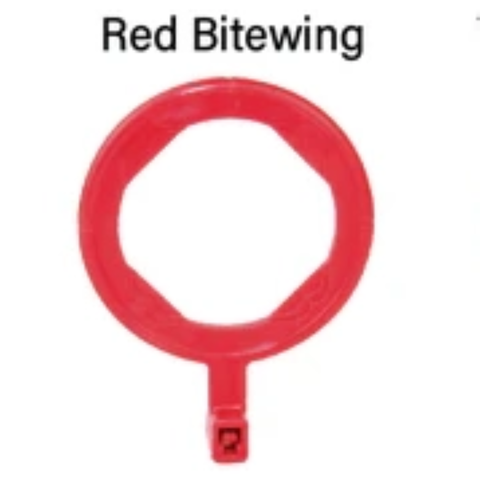 EzAim X-Ray Positioning Ring Bitewing Red, 131106