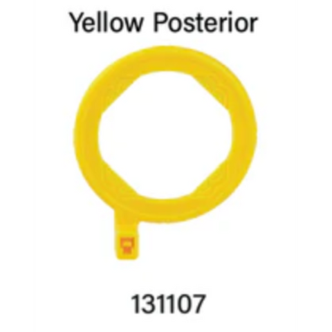 EzAim X-Ray Positioning Ring Posterior Yellow, 131107