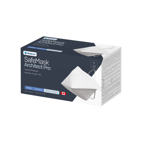 SafeMask Architect Pro N95 Surgical Respirator 50/Pk Medium, 203314