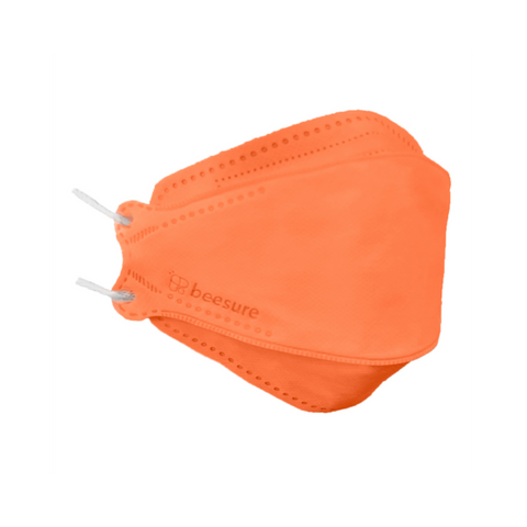 BeeSure Radiant Masks Level-3 40/Pk Orange