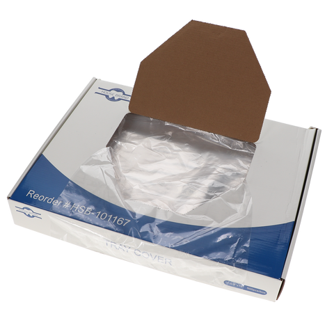 Plastic Tray Sleeves, 11 5/8" x 16", 500/Pk, 101167