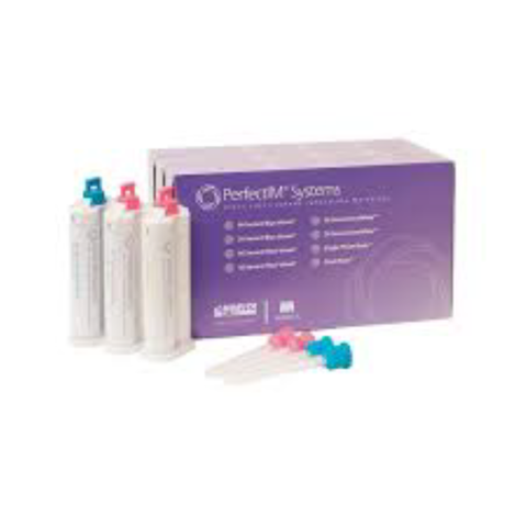 PerfectIM Impression Material, Vinylpolysiloxane Cartridge Kit, SnoWhite, 21-300800
