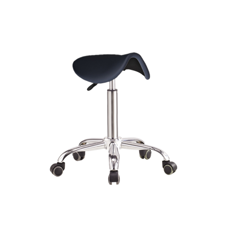 Flight Saddle Stool, Black, FSSAD-601