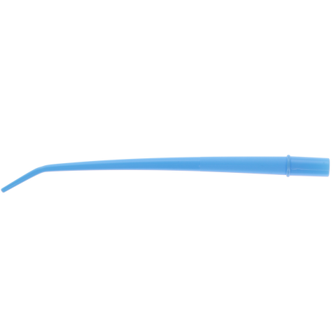 Disposable Surgical Aspirator Tips, Plastic, Small, 1/16", Blue, 25/Pk, 100645