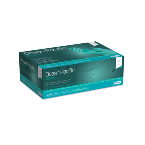 Ocean Pacific True Aloe Gloves, 200/box, Large, 1226-D