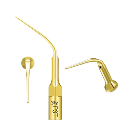 Piezo Tips, Gold, Perio Scaling, P3T, 1/Pk