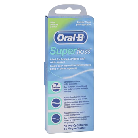 Super Floss Floss Office Pack, Mint, ?24 x 50/Pk
