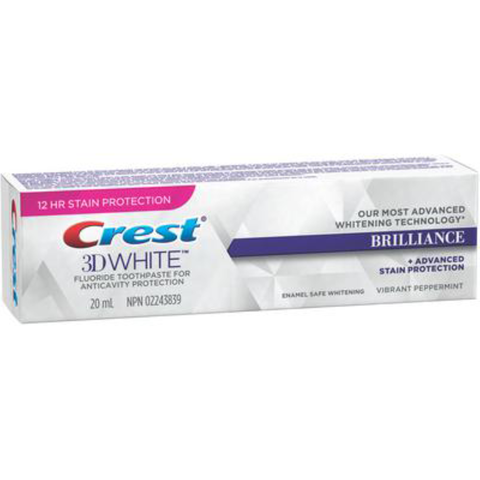 Crest, 3D White Luxe, Glamorous White, Toothpaste, 20 ml, 36/Pk,?80701369