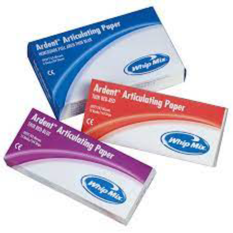 X-Thin Articulating Paper Strips, 63 Microns, Blue, 60/pk, 60101