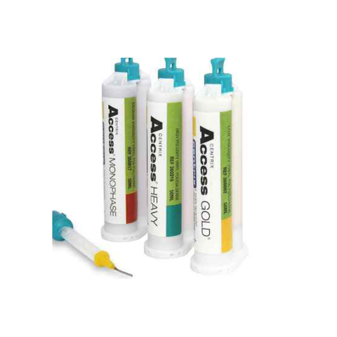 Centrix Access Gold Impresion Material, 2 x 50ml S-50 Cartridges, 360002