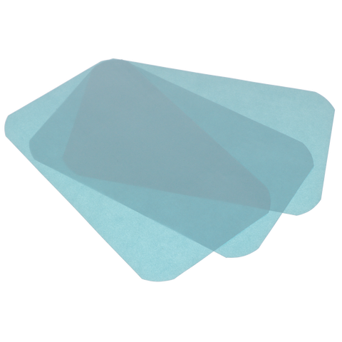 Tray Covers, Mini, Ritter, # F, 5" x 8", Blue, 1000/Pk, 108133