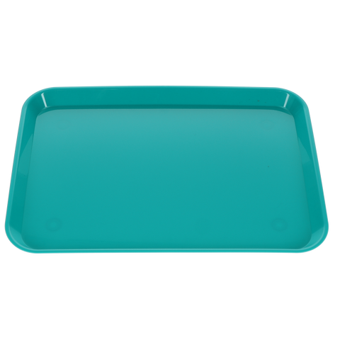 Set-Up Plastic Flat Trays, # B, Neon Green, 1/Pk, 108149