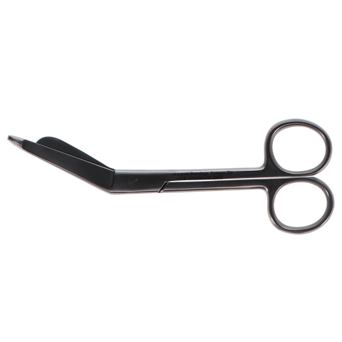 Hi-Level Bandage Scissors, 4.5", Angled, Serrated, 1/Pk, 300232