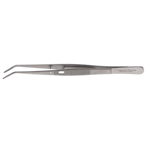 Cotton Pliers, College, Self-Locking, Serrated, 6", 1/Pk, 300324