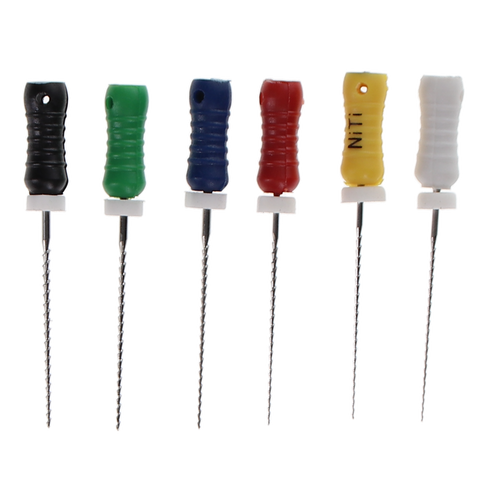 Hedstrom Files, Nickel-Titanium, 21 mm, # 15-40, Assorted, 6/Pk, 400403