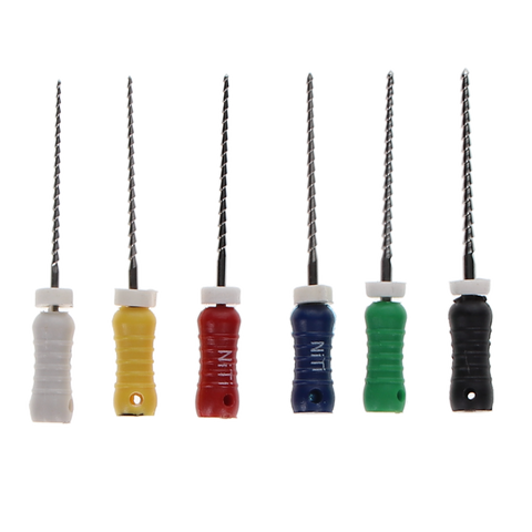 Hedstrom Files, Nickel-Titanium, 21 mm, # 45-80, Assorted, 6/Pk, 400410