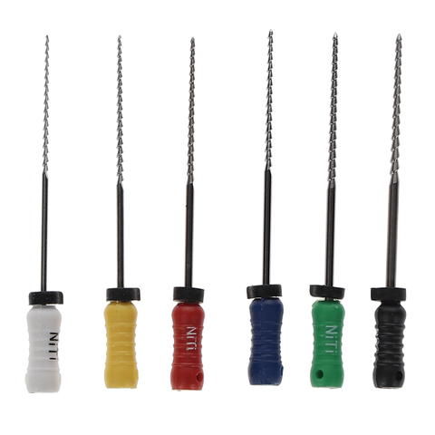 Hedstrom Files, Nickel-Titanium, 31 mm, # 45-80, Assorted, 6/Pk, 400442