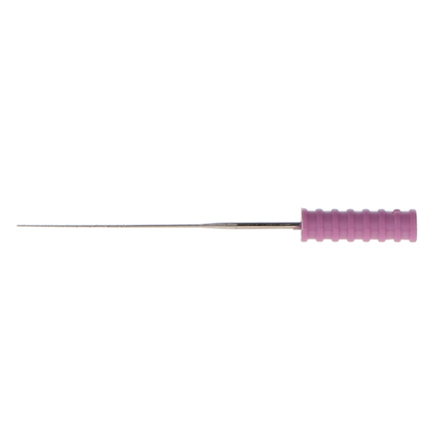 Barbed Broaches, 25 mm, # 0, Sterile, XXXX-Fine, Purple, 10/Pk, 400600