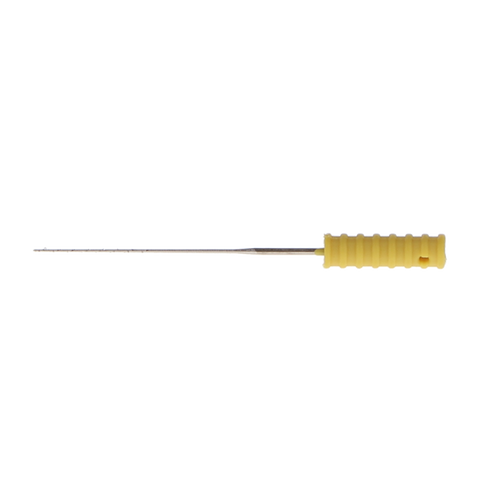 Barbed Broaches, 25 mm, # 2, Sterile, XX-Fine, Yellow, 10/Pk, 400602
