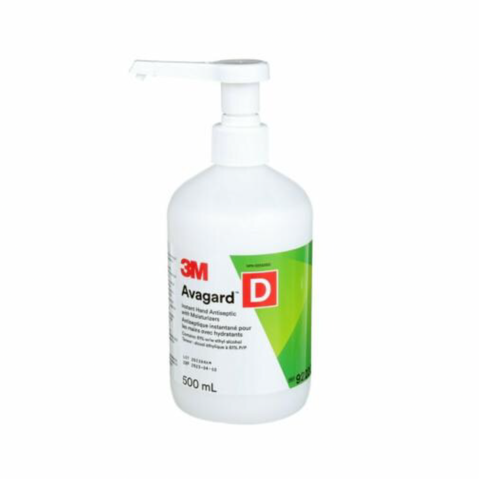 Avagard D Instant Hand Antiseptic, with Mosturizers, 500 mL, 9222