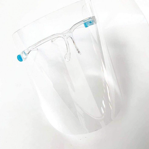 Visor Shield Kit, 1 Frame + 12 Disposable Visors/Pk, Green 7008