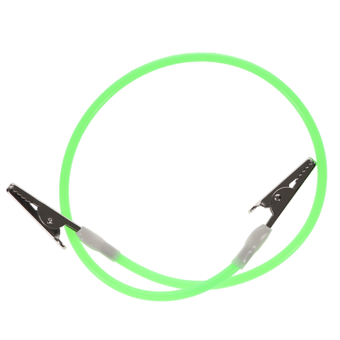 Plastic Non-Stretch Bib Clips, Green, 3/Pk