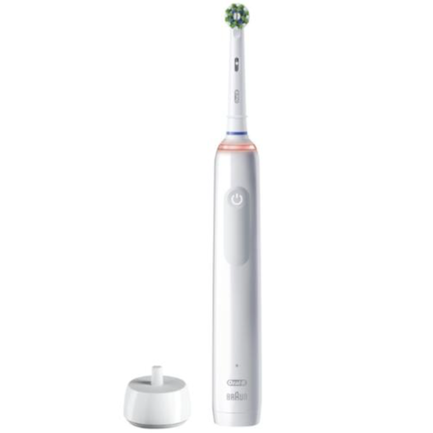 P&G - Smart 1500 Electric Toothbrush, White Handle. Includes handle, charger, (1) CrossAction brush head. 3/cs