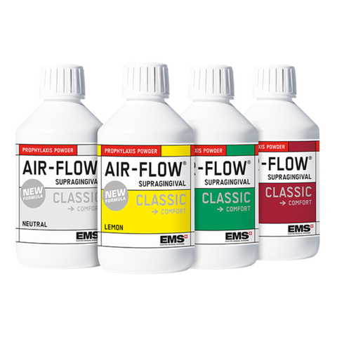 EMS, Air Flow, Prophy Powder, Classic, Mint, 40 Micron, 300g, 4/Pk