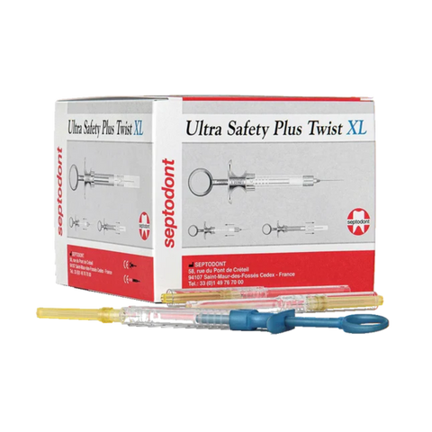 Ultra Safety Plus Twist 27G Extra Large (Yellow) 1.8Ml