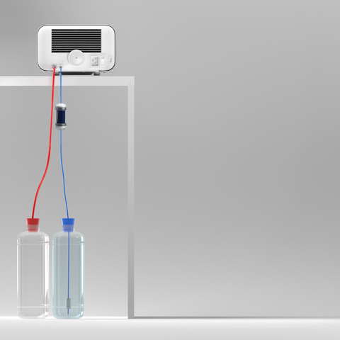 Enbio S Distilled/Waste Water Bottle Set, 1000001