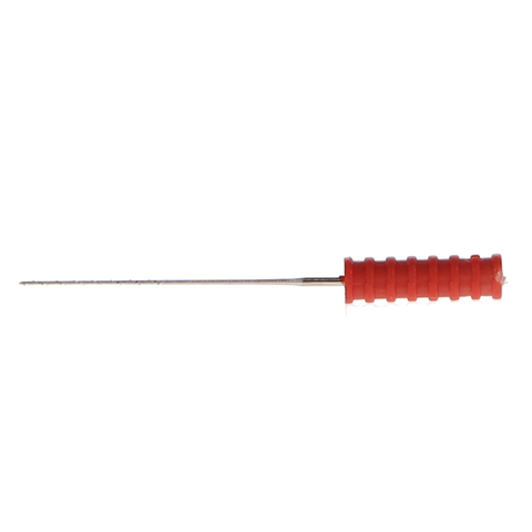 Barbed Broaches, 21 mm, # 3, Sterile, X-Fine, Red, 10/Pk, 400623