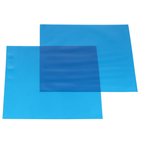 Rubber Dams, 6" x 6", Medium, Blue, 360/Pk, 100707