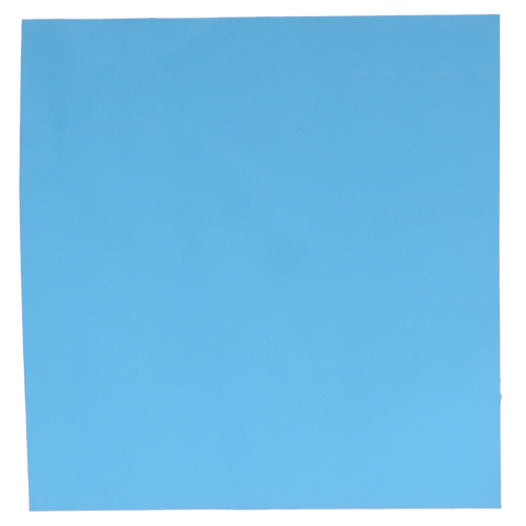 Rubber Dams, 6" x 6", Thin, Blue, 36/Pk, 100708