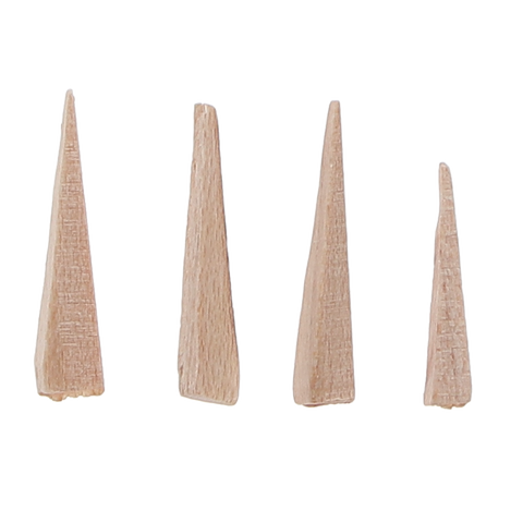 Wizard Type Wood Wedges, Assorted, 500/Box, 101252