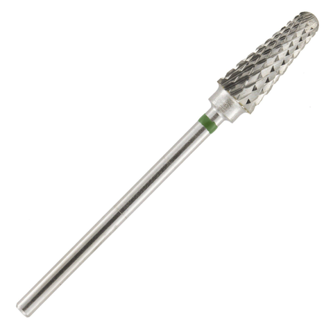 Laboratory Carbide Bur, HP, Universal Cutters, Coarse Cross Cut, Green, Round End Taper,  # U079SG, 1/Pk, 8343