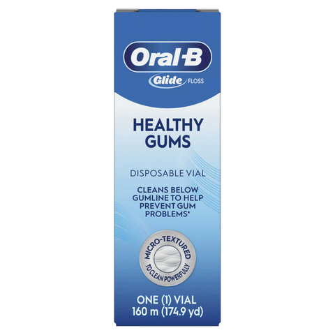 Glide Healthy Gums Floss 160M Disposable Vial, 80779740