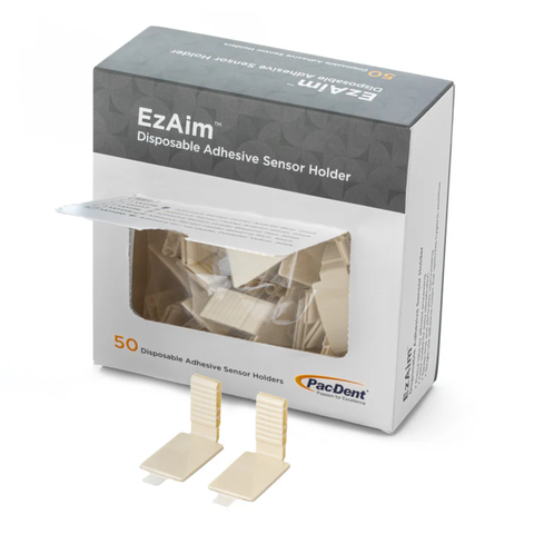 Ez Aim Individually Cut Adhesive Sensor Holder, Anterior, White, 50/pk, 131117