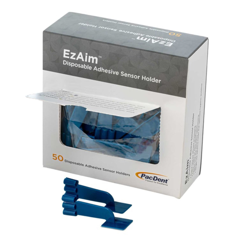 Ez Aim Individually Cut Adhesive Sensor Holder, Bitewing, Blue, 50/pk, 131119