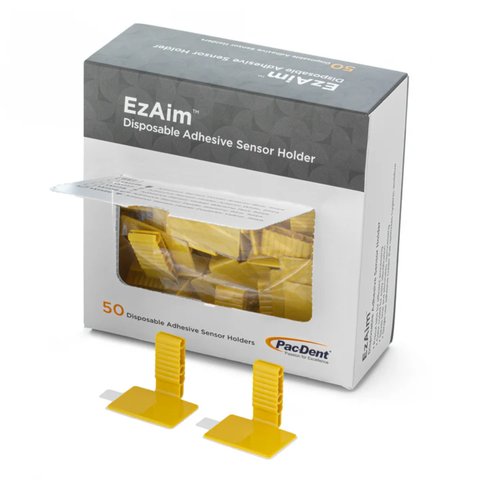 Ez Aim Individually Cut Adhesive Sensor Holder, Posterior, Yellow, 50/pk, 131120