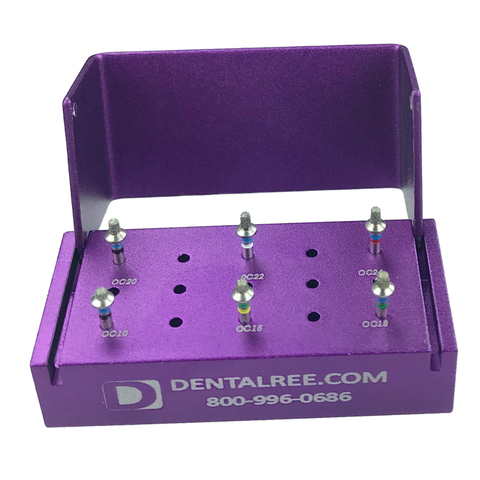 Occlusal Depth Cutting  Diamond Bur Kit, OCKIT