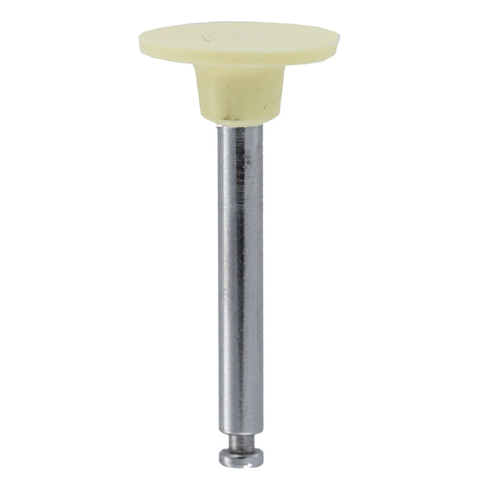 2-Step Composite Diamond Polishers, Step # 1, Medium, Yellow, RA, Disc, 6/Pk