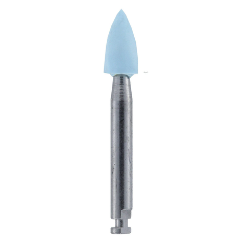 2-Step Composite Diamond Polishers, Step # 2, Fine, Baby Blue, RA, Mini Point, 6/Pk
